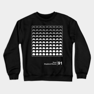 Shepherd Moons - Minimalist Style Graphic Design Crewneck Sweatshirt